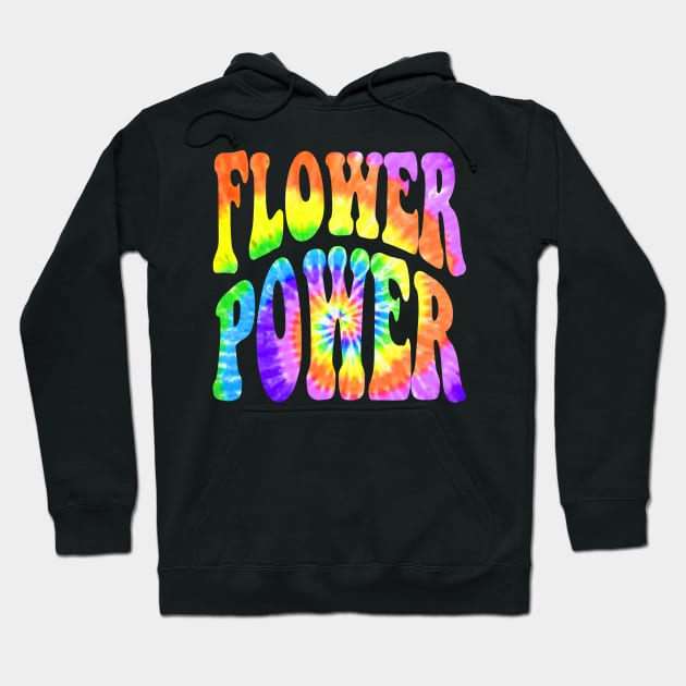 60s 70s Retro Hippie Batik Spiral - Flower Power 3 Hoodie by EDDArt